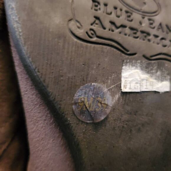 Lucky‎ Brand Women's Light Brown Tan Western Style Booties Size 9 - Picture 5 of 6